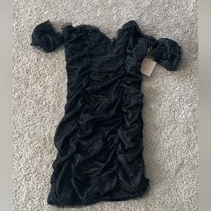 Tube top dress brand new black